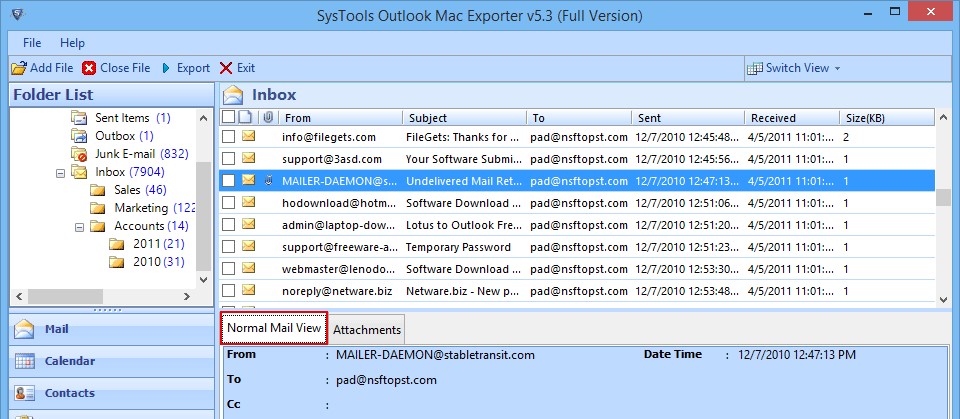 sysinfotools olm to pst converter demo limitations
